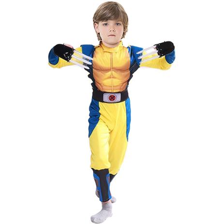 Fantasia do Wolverine infantil Clássica Com Músculos - Fantasias Carol Ch Menor preço em Fantasia do Wolverine infantil Clássica Com Músculos - Fantasias Carol Ch