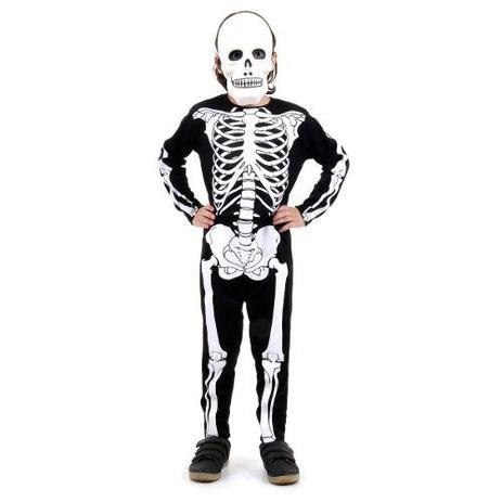 Fantasia Esqueleto Glow Infantil Luxo Halloween - Sulamericana Menor preço em Fantasia Esqueleto Glow Infantil Luxo Halloween - Sulamericana