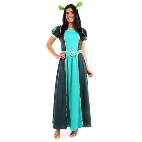 Fantasia Fiona Adulto - Heat Girls - Shrek Menor preço em Fantasia Fiona Adulto - Heat Girls - Shrek