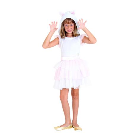 Fantasia Gatinha Infantil Vestido - Arca de noé Menor preço em Fantasia Gatinha Infantil Vestido - Arca de noé