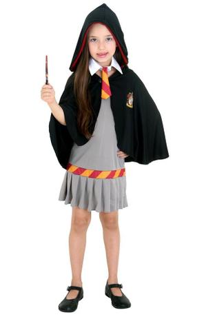 Fantasia Hermione Harry Potter Infantil Sulamericana Menor preço em Fantasia Hermione Harry Potter Infantil Sulamericana