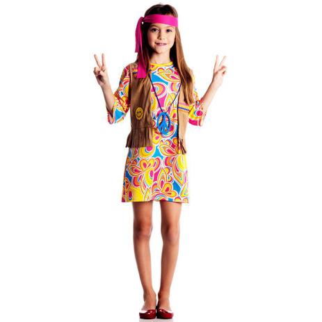 Fantasia Hippie Feminino - Sulamericana Menor preço em Fantasia Hippie Feminino - Sulamericana