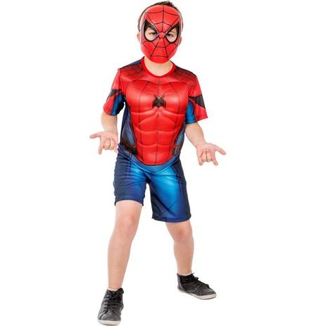 Fantasia Homem Aranha / SpiderMan Infantil Curta Filme De Volta Ao Lar - Rubies Menor preço em Fantasia Homem Aranha / SpiderMan Infantil Curta Filme De Volta Ao Lar - Rubies