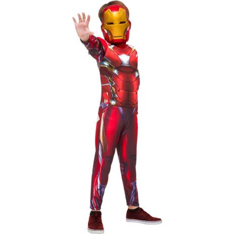 Fantasia homem de ferro longa - Rubies Menor preço em Fantasia homem de ferro longa - Rubies