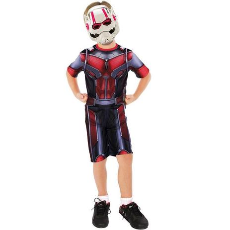 Fantasia Homem Formiga / Ant-Man Infantil Curta Guerra Civil - Rubies Menor preço em Fantasia Homem Formiga / Ant-Man Infantil Curta Guerra Civil - Rubies