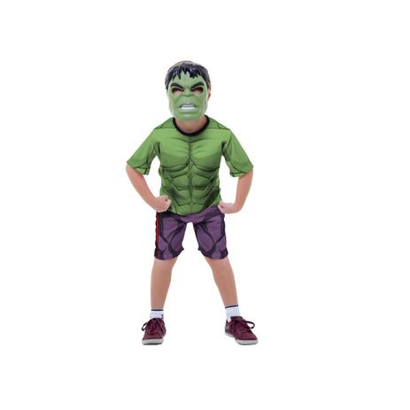 Fantasia Hulk Curto Peitoral Clássico - Tamanho G - Rubies Menor preço em Fantasia Hulk Curto Peitoral Clássico - Tamanho G - Rubies