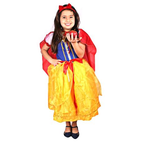 Fantasia Infantil Branca De Neve - Aluá festas é ruim? Fantasia Infantil Branca De Neve - Aluá festas é boa?
