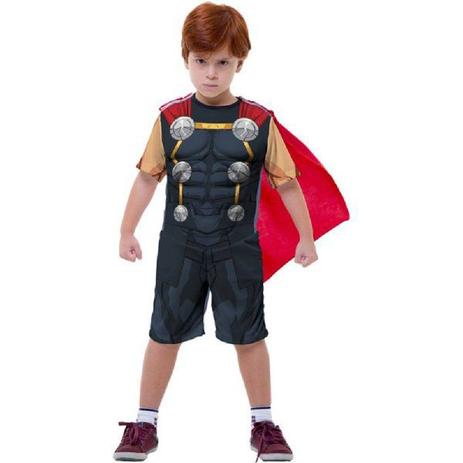 Fantasia Infantil Curta THOR Classico M Global Fantasias 400004 Menor preço em Fantasia Infantil Curta THOR Classico M Global Fantasias 400004