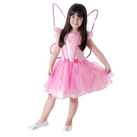 Fantasia Infantil Fada Dos Sonhos - Rosa - Era uma vez Menor preço em Fantasia Infantil Fada Dos Sonhos - Rosa - Era uma vez