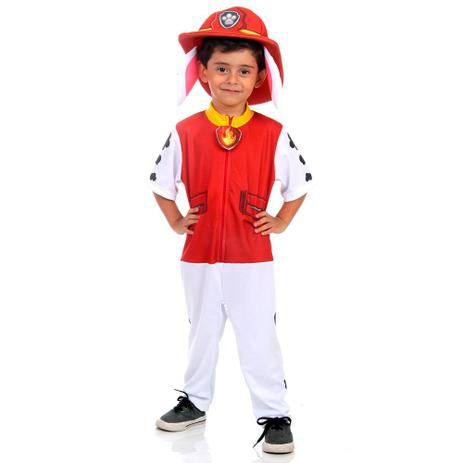 Fantasia Infantil - Patrulha Canina - Marshall - Sulamericana Menor preço em Fantasia Infantil - Patrulha Canina - Marshall - Sulamericana