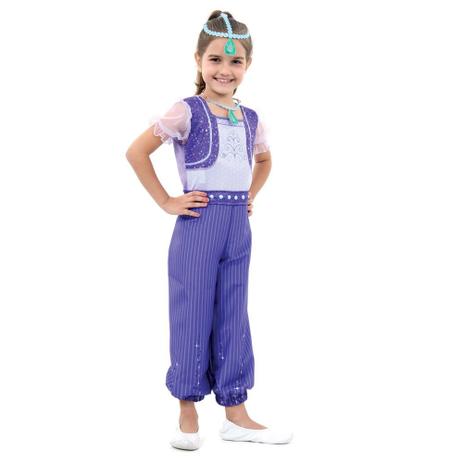 Fantasia Infantil - Shimmer e Shine - Shimmer - Sulamericana - P Menor preço em Fantasia Infantil - Shimmer e Shine - Shimmer - Sulamericana - P