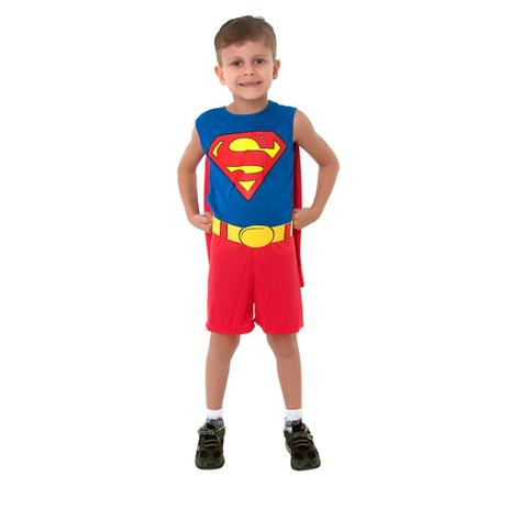 Fantasia infantil super homem regata tam. g sulamericana Menor preço em Fantasia infantil super homem regata tam. g sulamericana