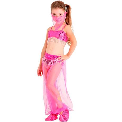 fantasia Jasmine infantil feminina - Sulamericana Menor preço em fantasia Jasmine infantil feminina - Sulamericana