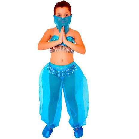 roupa da jasmine infantil