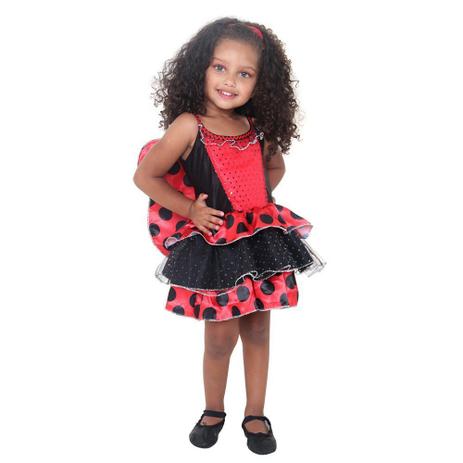 Fantasia joaninha bebe luxo - Sulamericana Menor preço em Fantasia joaninha bebe luxo - Sulamericana
