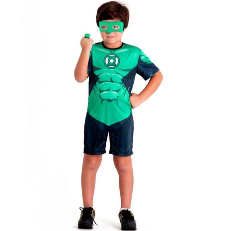 Fantasia Lanterna Verde Infantil Curta Original DC Comics Sulamericana 15096 - Sulamericana fantasias Menor preço em Fantasia Lanterna Verde Infantil Curta Original DC Comics Sulamericana 15096 - Sulamericana fantasias