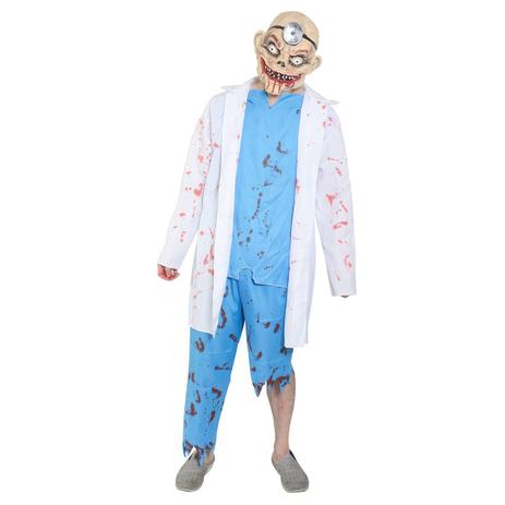 Fantasia Medico Zumbi Adulto - Halloween Menor preço em Fantasia Medico Zumbi Adulto - Halloween
