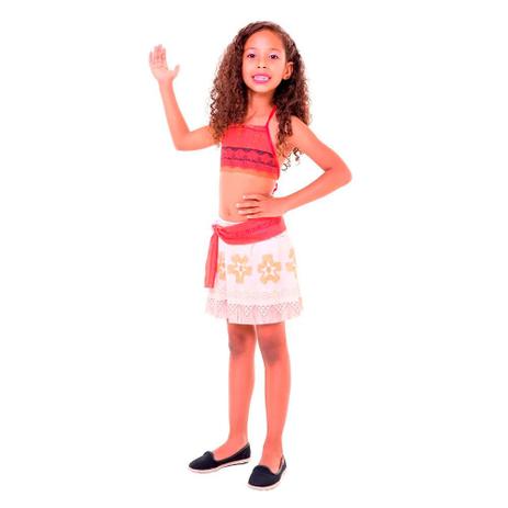 Fantasia Moana Pop G - Rubies Menor preço em Fantasia Moana Pop G - Rubies