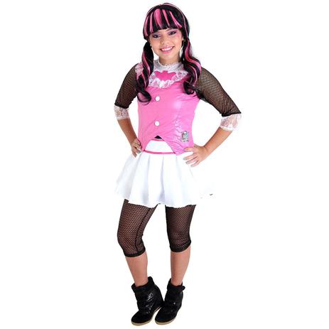 Fantasia Monster High Draculaura Infantil Luxo Bruxa Halloween - Sulamericana Menor preço em Fantasia Monster High Draculaura Infantil Luxo Bruxa Halloween - Sulamericana