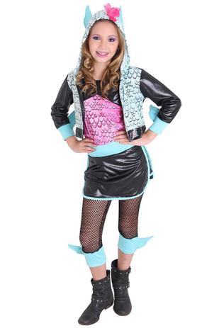 Fantasia Monster High - Lagoona - Sulamericana Menor preço em Fantasia Monster High - Lagoona - Sulamericana
