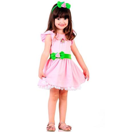 Fantasia Moranguinho Baby (Bebê) Licenciada - Sulamericana Menor preço em Fantasia Moranguinho Baby (Bebê) Licenciada - Sulamericana