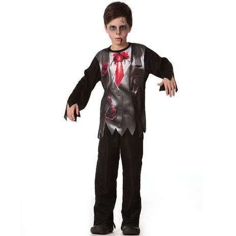 Fantasia de Halloween Infantil Masculino Medico Zumbi Com Máscara Faixa e  Touca em Promoção na Americanas