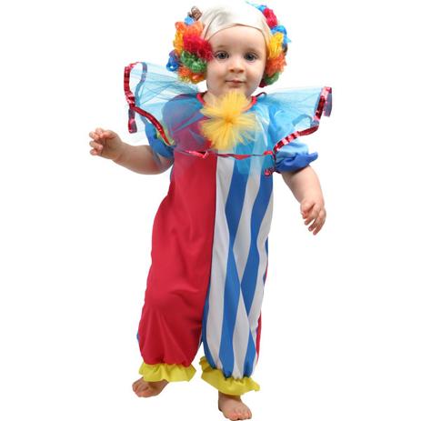 Fantasia Palhaço Bebê - Circo Menor preço em Fantasia Palhaço Bebê - Circo