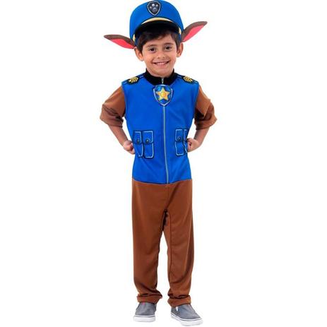 Fantasia Patrulha Canina Chase Infantil Com Chapéu - Sulamericana Menor preço em Fantasia Patrulha Canina Chase Infantil Com Chapéu - Sulamericana