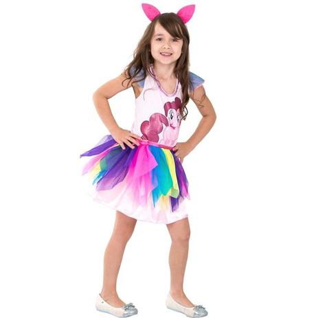 Fantasia Pinkie Pie Infantil My Little Pony - Rubies Menor preço em Fantasia Pinkie Pie Infantil My Little Pony - Rubies
