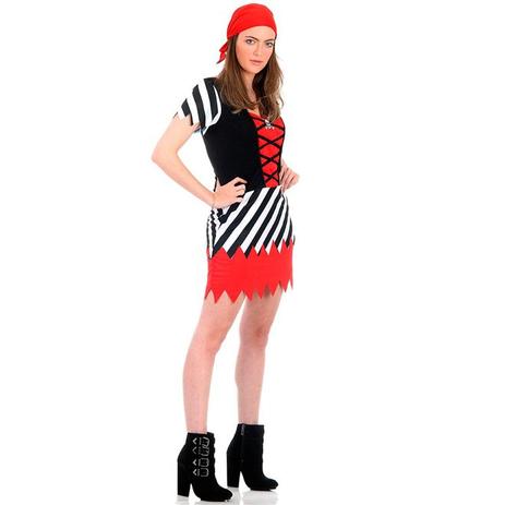 Fantasia Pirata Feminina Adulto Luxo Heat Girls - Sulamericana Menor preço em Fantasia Pirata Feminina Adulto Luxo Heat Girls - Sulamericana