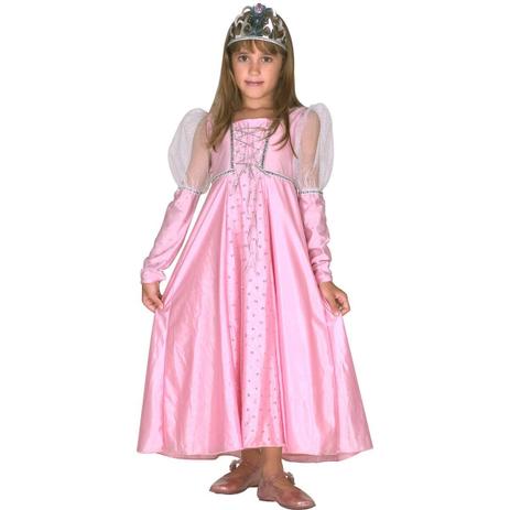 fantasia de princesa rosa