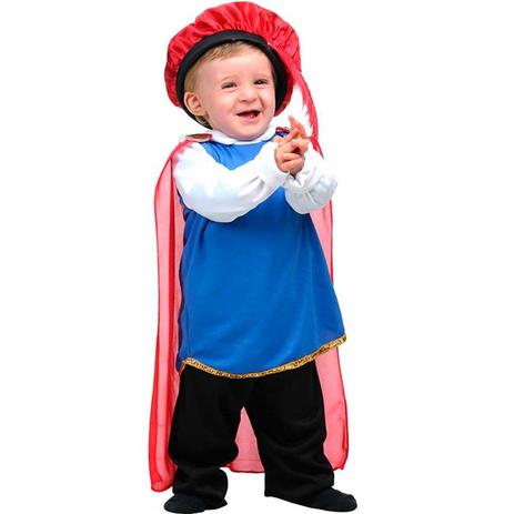 Fantasia Príncipe Bebê(Baby) Sulamericana Carnaval Original Menor preço em Fantasia Príncipe Bebê(Baby) Sulamericana Carnaval Original