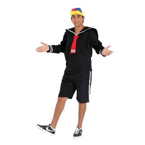 Fantasia Quico Adulto - Chaves e quico Menor preço em Fantasia Quico Adulto - Chaves e quico