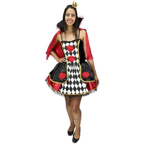 Fantasia Rainha De Copas de Luxo Com Coroa e Capa Feminina Filme Alice - Fantasias carol kb Menor preço em Fantasia Rainha De Copas de Luxo Com Coroa e Capa Feminina Filme Alice - Fantasias carol kb