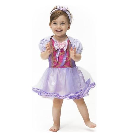 Fantasia Rapunzel Bebê Vestido Princesa Luxo - Fantasias Carol FSP Menor preço em Fantasia Rapunzel Bebê Vestido Princesa Luxo - Fantasias Carol FSP