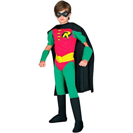 Fantasia Robin Infantil Luxo Batman - Sulamericana Menor preço em Fantasia Robin Infantil Luxo Batman - Sulamericana
