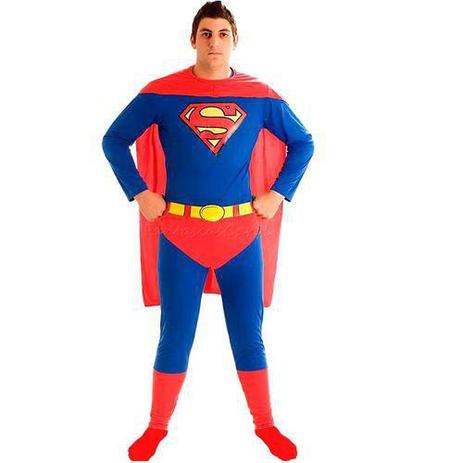 Fantasia Super Homem Std Adulto M 43053 - Sulamericana Menor preço em Fantasia Super Homem Std Adulto M 43053 - Sulamericana