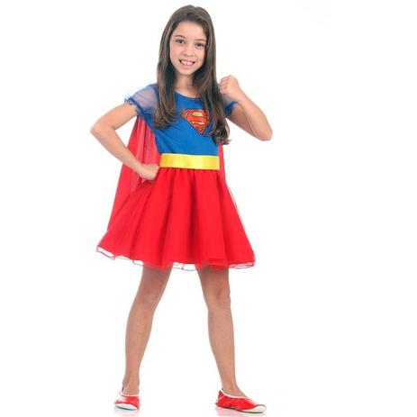 Fantasia Super Mulher Princesa Infantil Completa - Sulamericana Menor preço em Fantasia Super Mulher Princesa Infantil Completa - Sulamericana