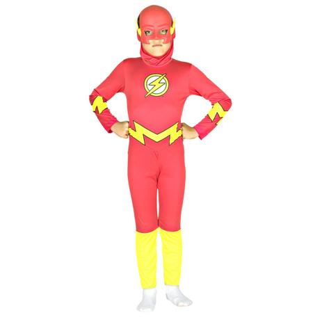 Fantasia The Flash Infantil - Standard - Liga da justiça Menor preço em Fantasia The Flash Infantil - Standard - Liga da justiça