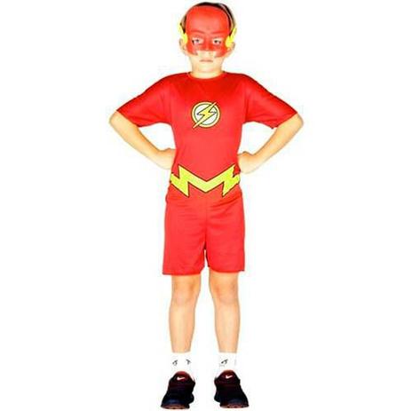Fantasia The Flash Pop P 10230 - Sulamericana Menor preço em Fantasia The Flash Pop P 10230 - Sulamericana