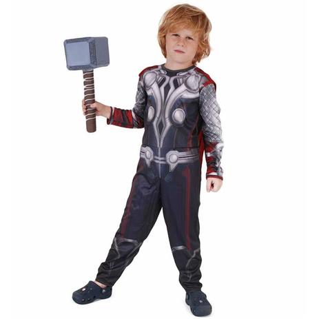 Fantasia Thor Infantil Longa Os Vingadores Marvel - Rubies Menor preço em Fantasia Thor Infantil Longa Os Vingadores Marvel - Rubies