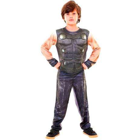 Fantasia Thor Luxo Com Músculos Infantil Guerra Infinita Vingadores Marvel - Rubies Menor preço em Fantasia Thor Luxo Com Músculos Infantil Guerra Infinita Vingadores Marvel - Rubies