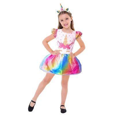 fantasia infantil feminina unicornio