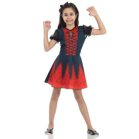 Fantasia de Halloween Infantil Masculino Vampiro Conde Drácula no Shoptime