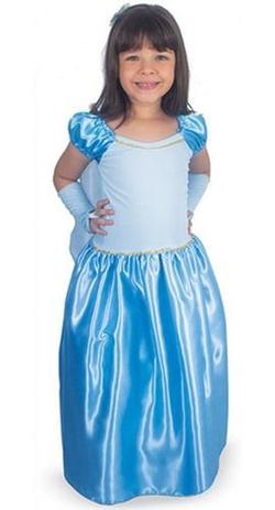 vestido de cinderela infantil
