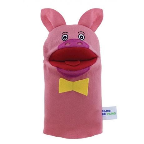 Fantoche De Mao Porco Rosa P0039 Papo De Pano é boa?