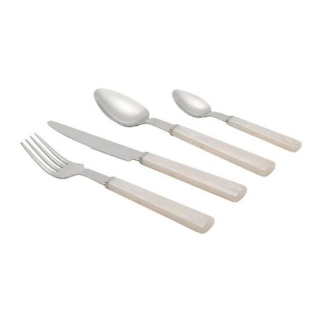 Faqueiro 24 Peças Aço Inox Cabo Resinado Perolado Rojemac é ruim? Faqueiro 24 Peças Aço Inox Cabo Resinado Perolado Rojemac é boa?