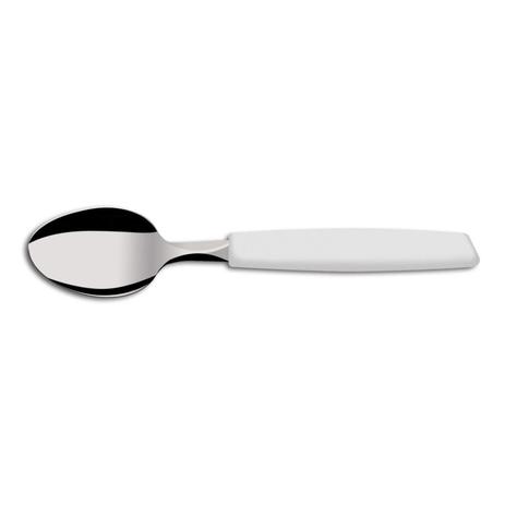 Faqueiro 24 Peças Cabo Plástico Aço Inox Piemonte Branco Martinazzo Branco Menor preço em Faqueiro 24 Peças Cabo Plástico Aço Inox Piemonte Branco Martinazzo Branco
