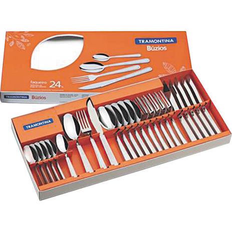 Faqueiro 24 Peças Inox Búzios Tramontina é boa?