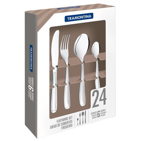 Faqueiro 24 Peças Maresias Em Aço Inox 66902004 Tramontina é boa?